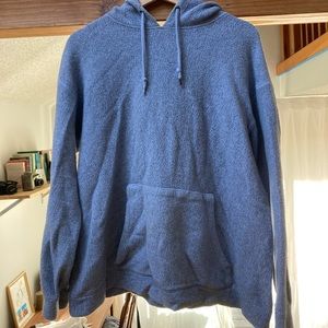 Blue cozy hoodie